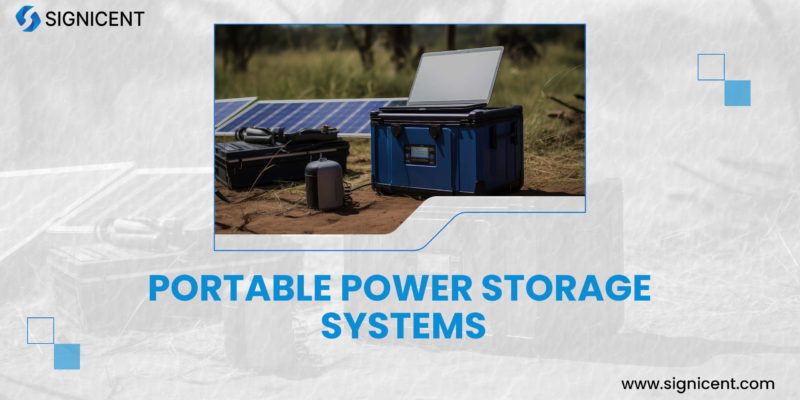 Portable Power storage system By Signicent LLP